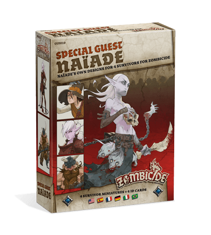 Boîte du jeu : Zombicide black plague - Special Guest: Naiade