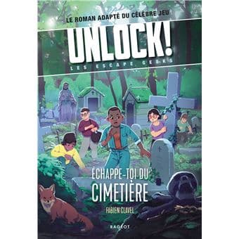 Boîte du jeu : Unlock! Escape Geeks - Échappe-toi du cimetière