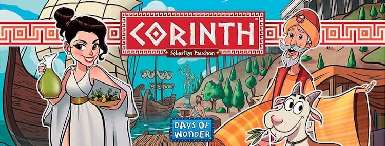 Boîte du jeu : Corinth