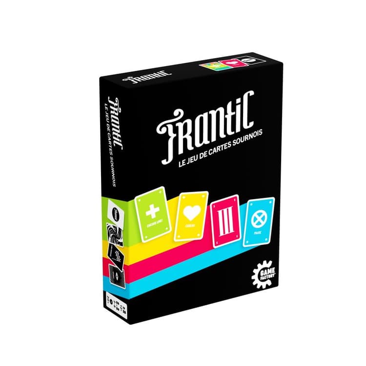 Boîte du jeu : Frantic