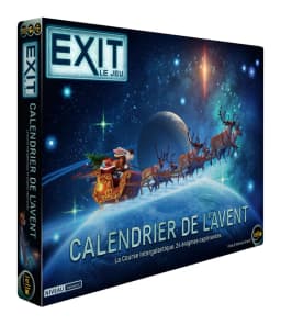 Couverture de Exit : Calendrier de l'Avent - La Course Intergalactique