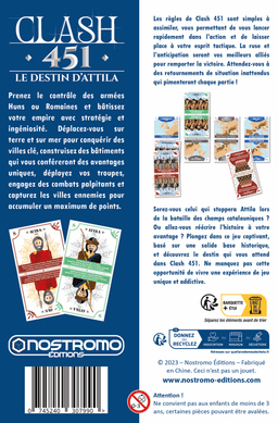 Couverture de Clash 451 : Le Destin d'Attila