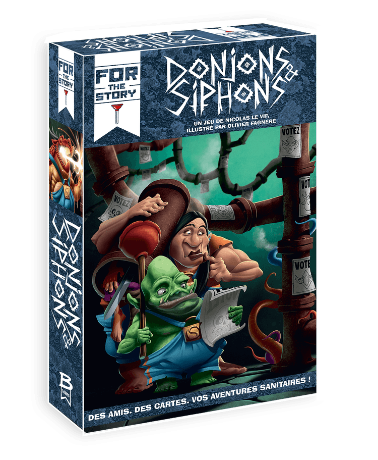 Boîte du jeu : For the Story : Donjons & Siphons