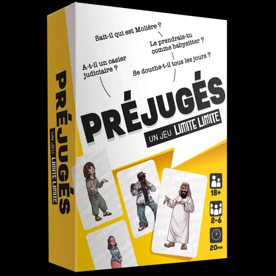 Boîte du jeu : Préjugés