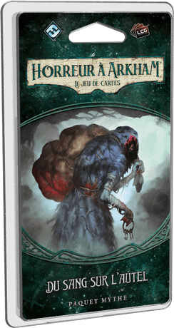Couverture de Horreur à Arkham : Le Jeu de Cartes - Du Sang sur l'Autel