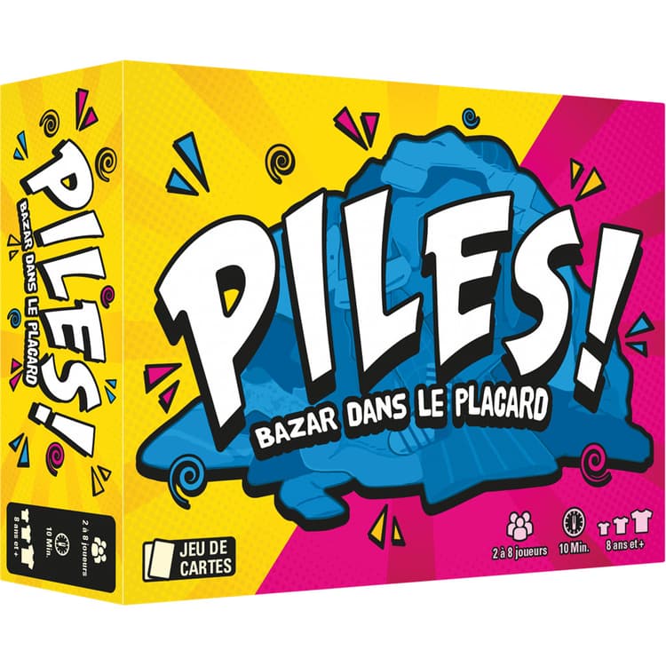 Boîte du jeu : Piles