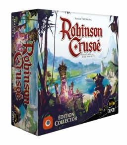 Couverture de Robinson Crusoé : Aventures sur l'Île Maudite - Édition Collector