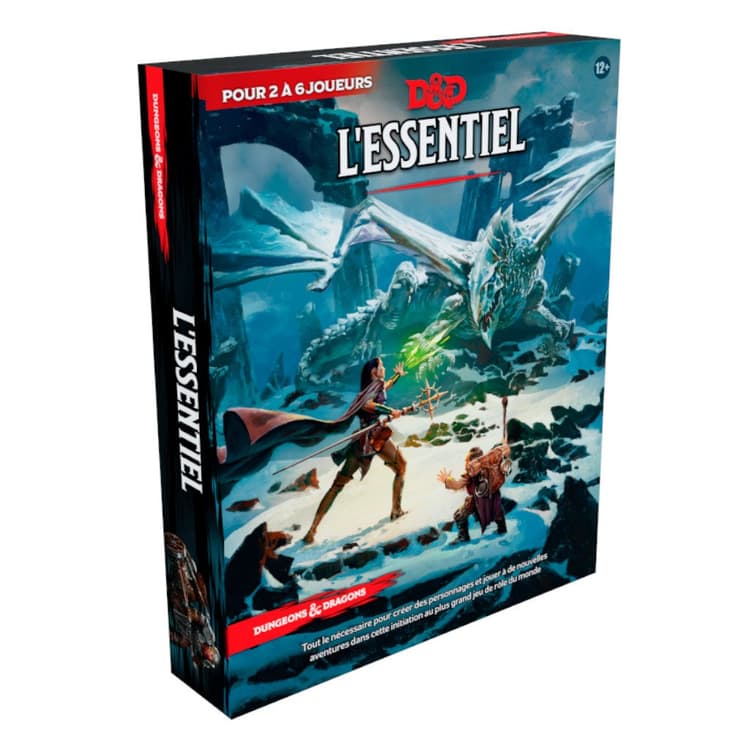 Boîte du jeu : Dungeons & Dragons : L'Essentiel