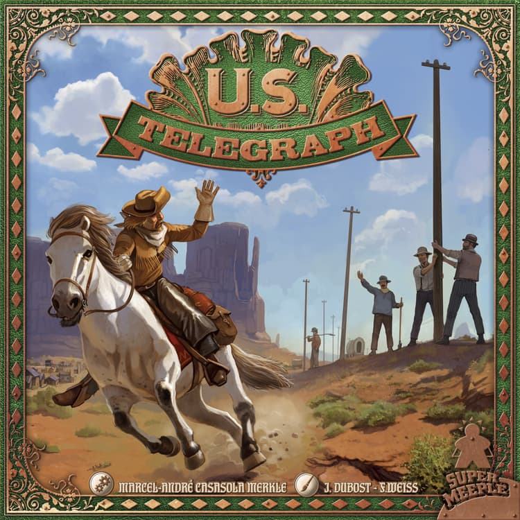 Boîte du jeu : U.S. Telegraph