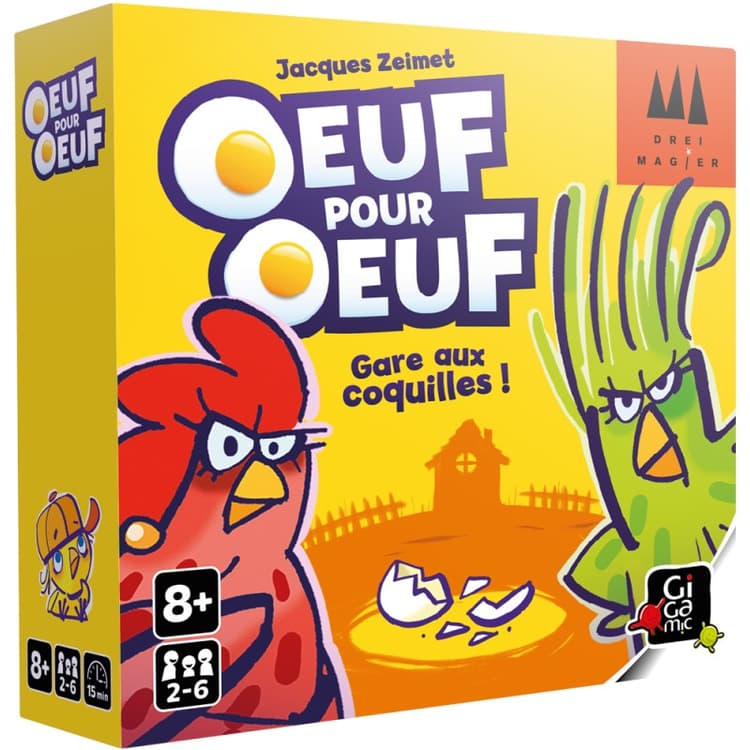 Boîte du jeu : Oeuf pour Oeuf