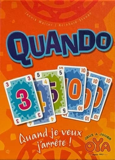 Boîte du jeu : Quando