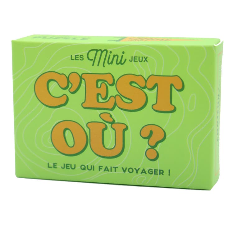 Boîte du jeu : Mini Jeux : C'est Où ?