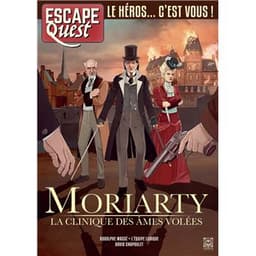 Couverture de Escape Quest : Moriarty - La Clinique des Ames Volées