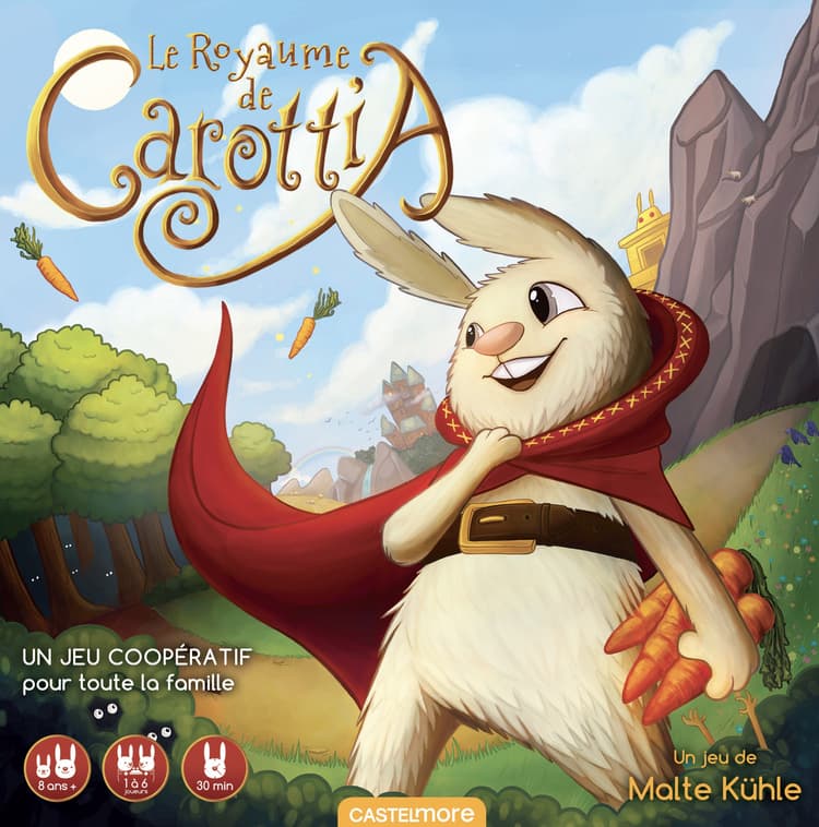 Boîte du jeu : Le Royaume de Carottia