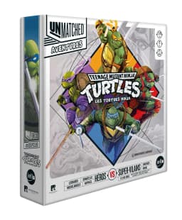 Couverture de Unmatched Aventures : Tortues Ninja