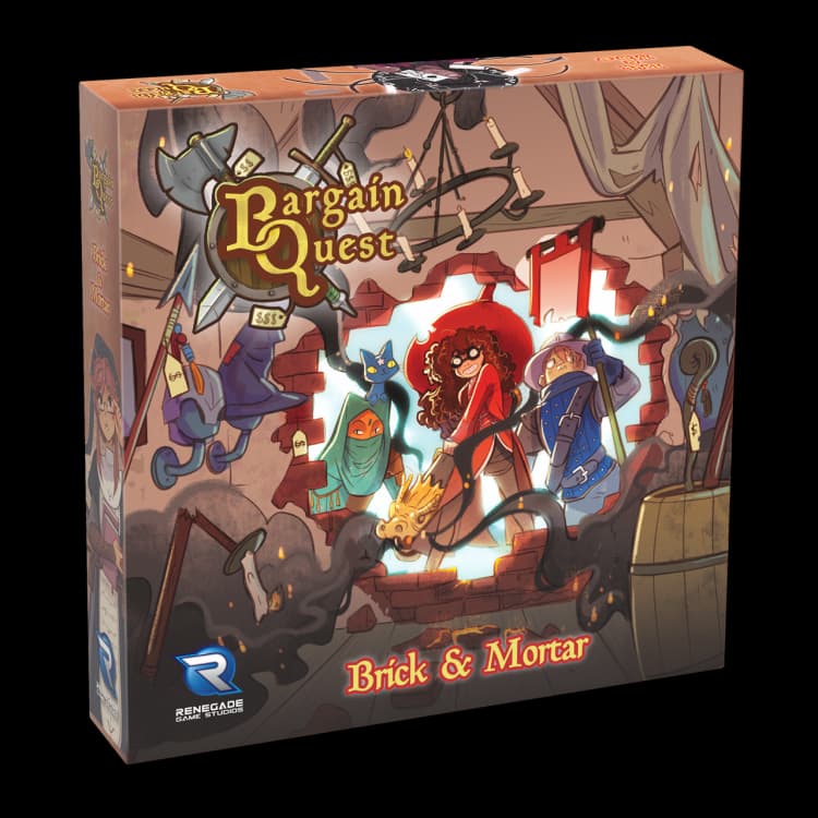 Boîte du jeu : Bargain Quest : Brick & Mortar