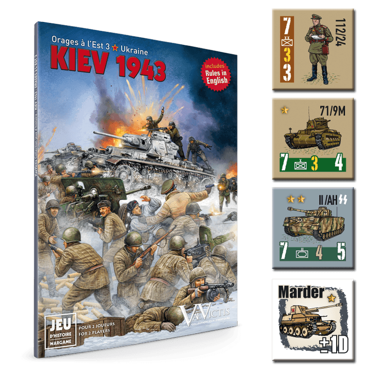 Boîte du jeu : Kiev 1943
