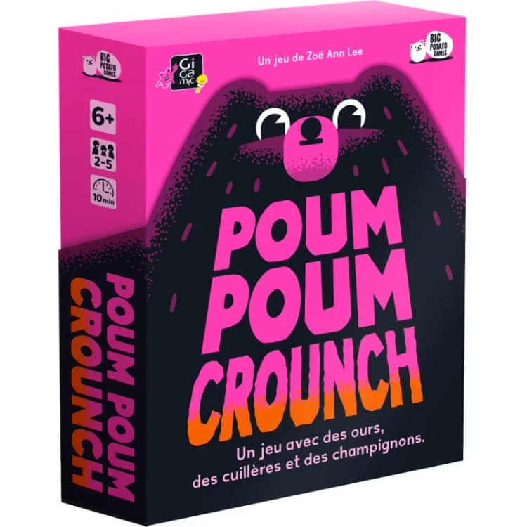Boîte du jeu : Poum Poum Crounch