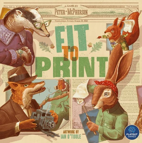 Boîte du jeu : Fit to Print