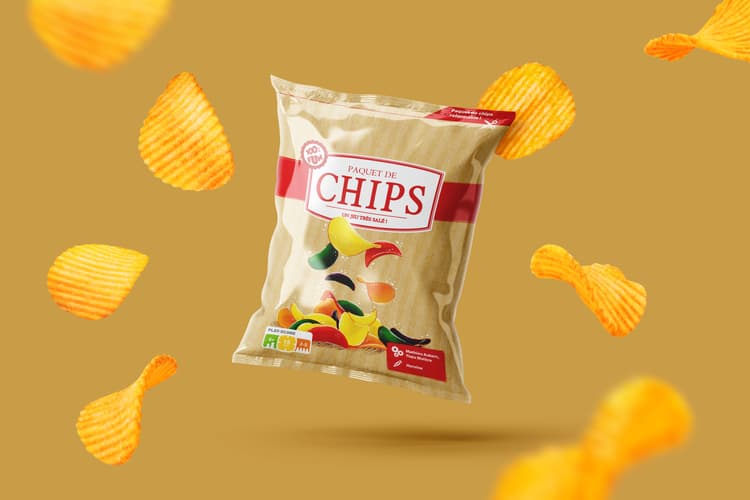 Boîte du jeu : Paquet de chips