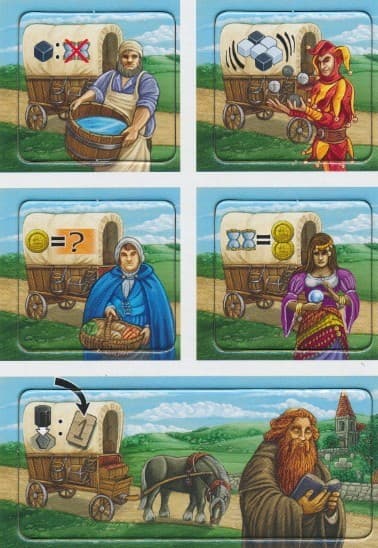Boîte du jeu : Clochemerle - Extension "Les Gens du Voyage - Vagrants - Das Farhende Volk"