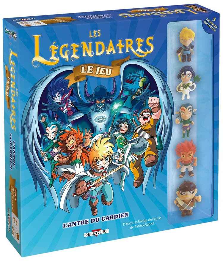 Boîte du jeu : Les Légendaires - L'antre du Gardien