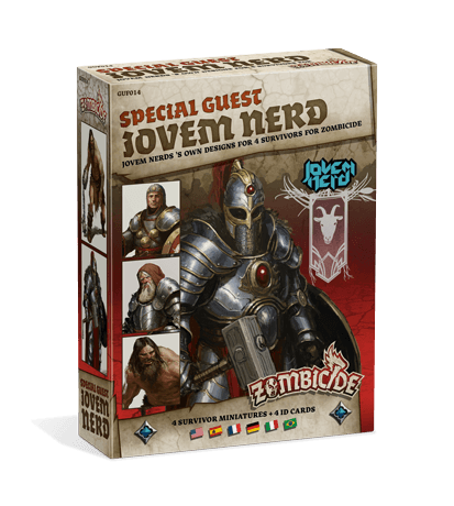 Boîte du jeu : Zombicide black plague - Special Guest: Jovem Nerd