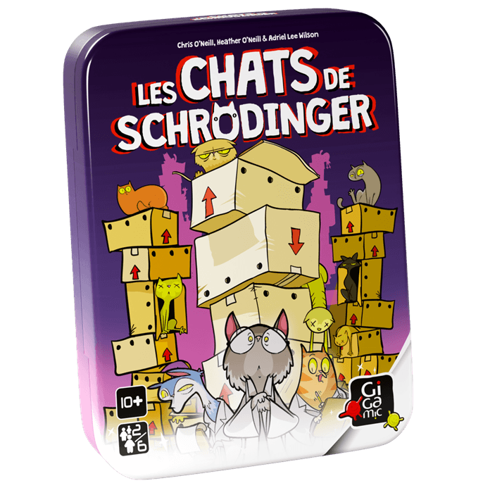 Boîte du jeu : Les Chats de Schrodinger