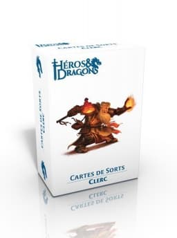 Couverture de Héros & Dragons - Cartes de sorts - Clerc