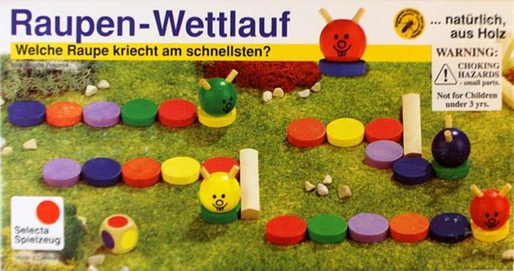 Boîte du jeu : Course de chenilles
