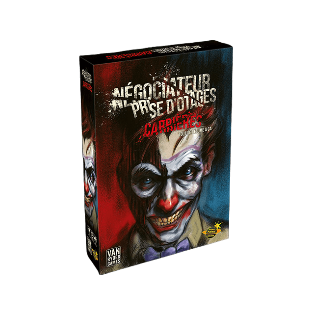 Boîte du jeu : Négociateur Prise d'Otages :Carrières