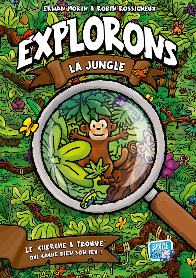 Boîte du jeu : Explorons la jungle