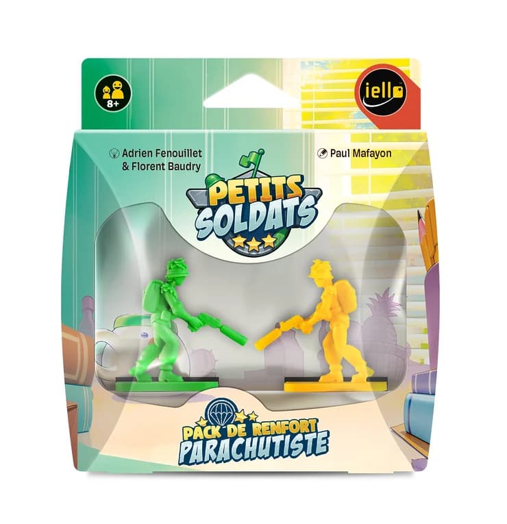 Boîte du jeu : Petits Soldats : Pack de Renfort - Parachutiste