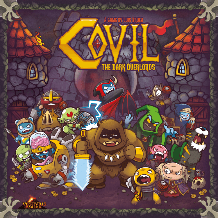 Boîte du jeu : Covil The Dark Overlords