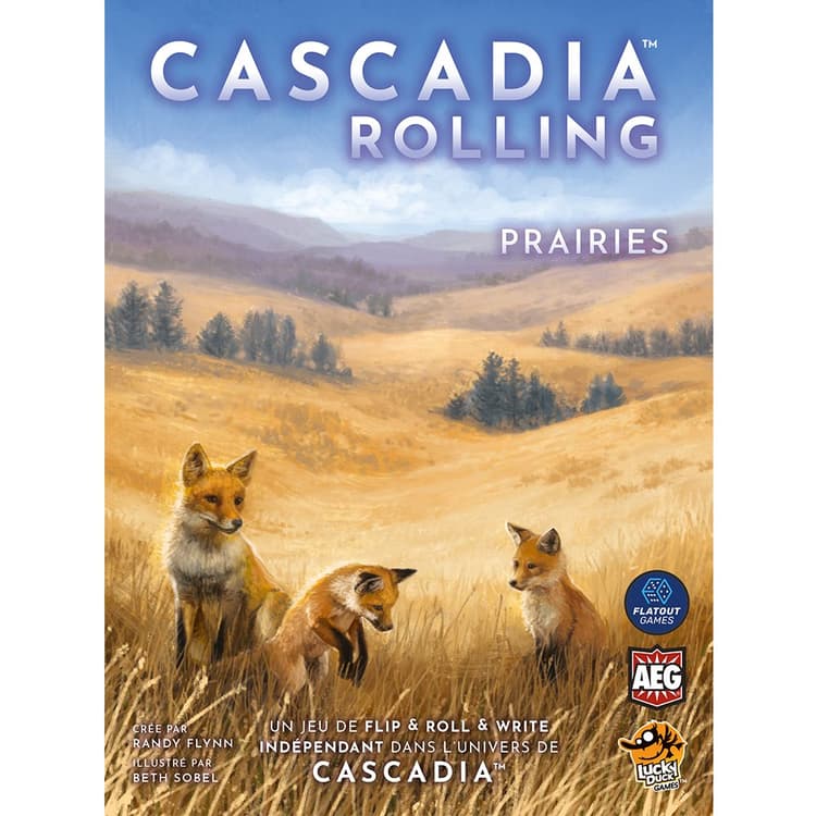 Boîte du jeu : Cascadia : Rolling Prairies