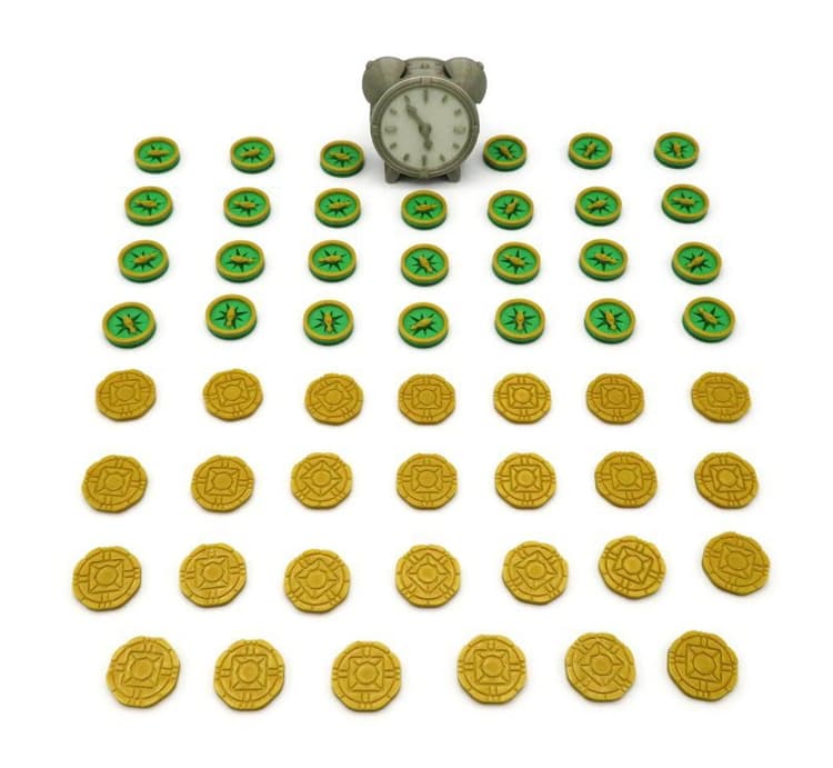 Boîte du jeu : Les Ruines Perdues de Narak - Extension "Set de Pièces & Boussoles"