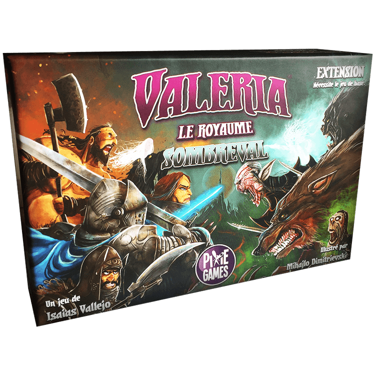 Boîte du jeu : Valeria - Ext. Sombreval