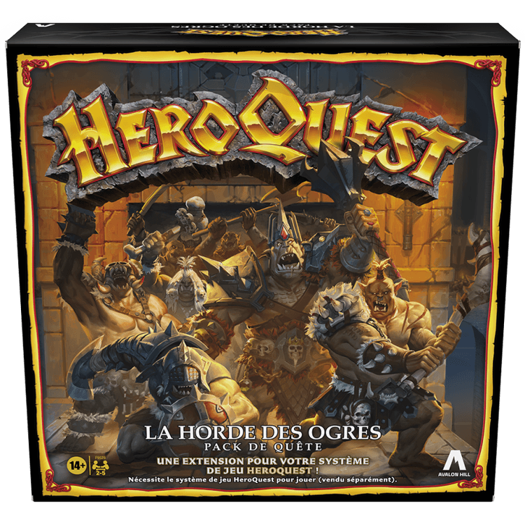 Boîte du jeu : Heroquest : La Horde des Ogres