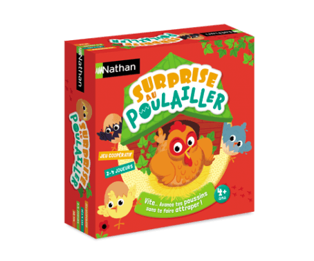 Boîte du jeu : Surprise au Poulailler