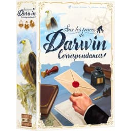 Couverture de Sur les traces de Darwin : Correspondances