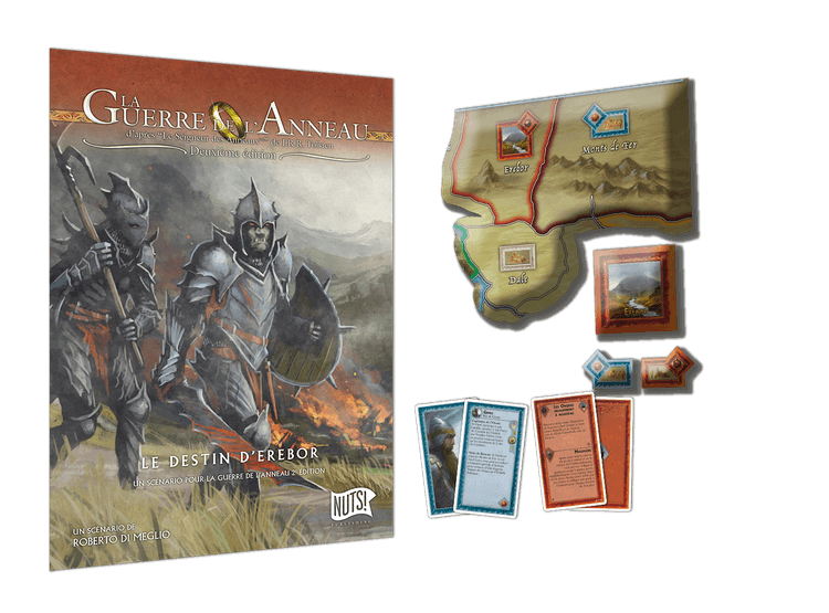 Boîte du jeu : La Guerre de l'Anneau : le destin d'Erebor