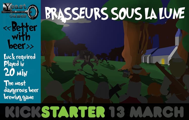 Boîte du jeu : Brasseurs sous la Lune