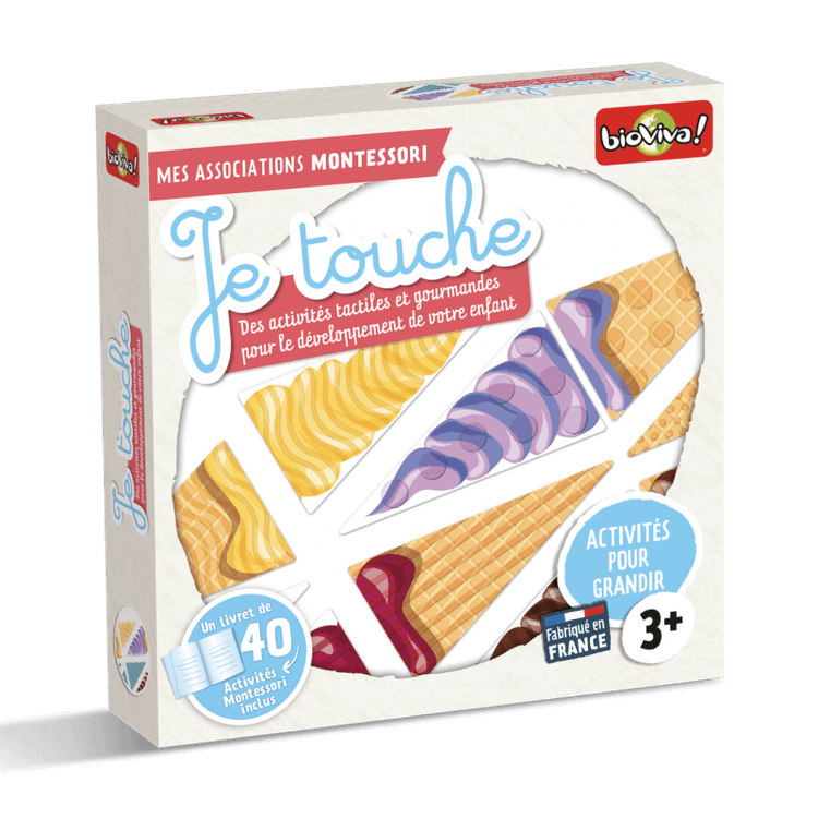 Boîte du jeu : Mes Associations Montessori Je Touche