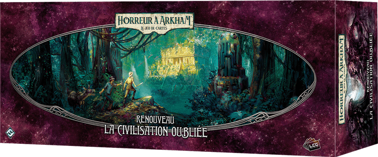 Boîte du jeu : Horreur à Arkham Jce - Civilisation Oubliée (renouveau)