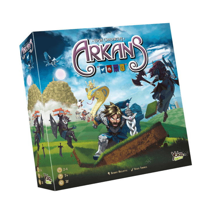 Boîte du jeu : Arkans