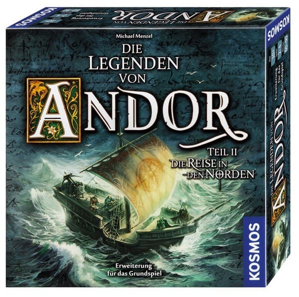 Boîte du jeu : Die Legenden von Andor - Die Reise in den Norden