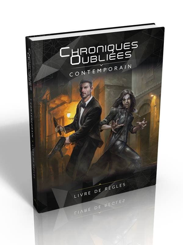 Boîte du jeu : Chroniques Oubliées Contemporain - Livre de Règles