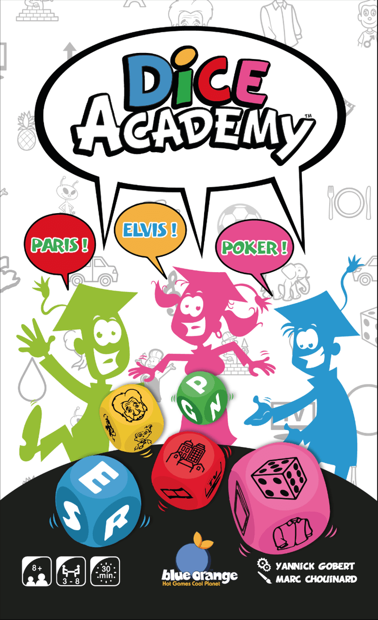 Boîte du jeu : Dice Academy