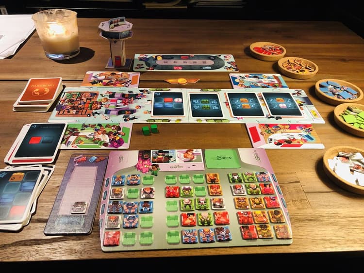 Boîte du jeu : Overbooked