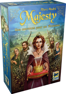 Couverture de Majesty : une couronne pour le royaume